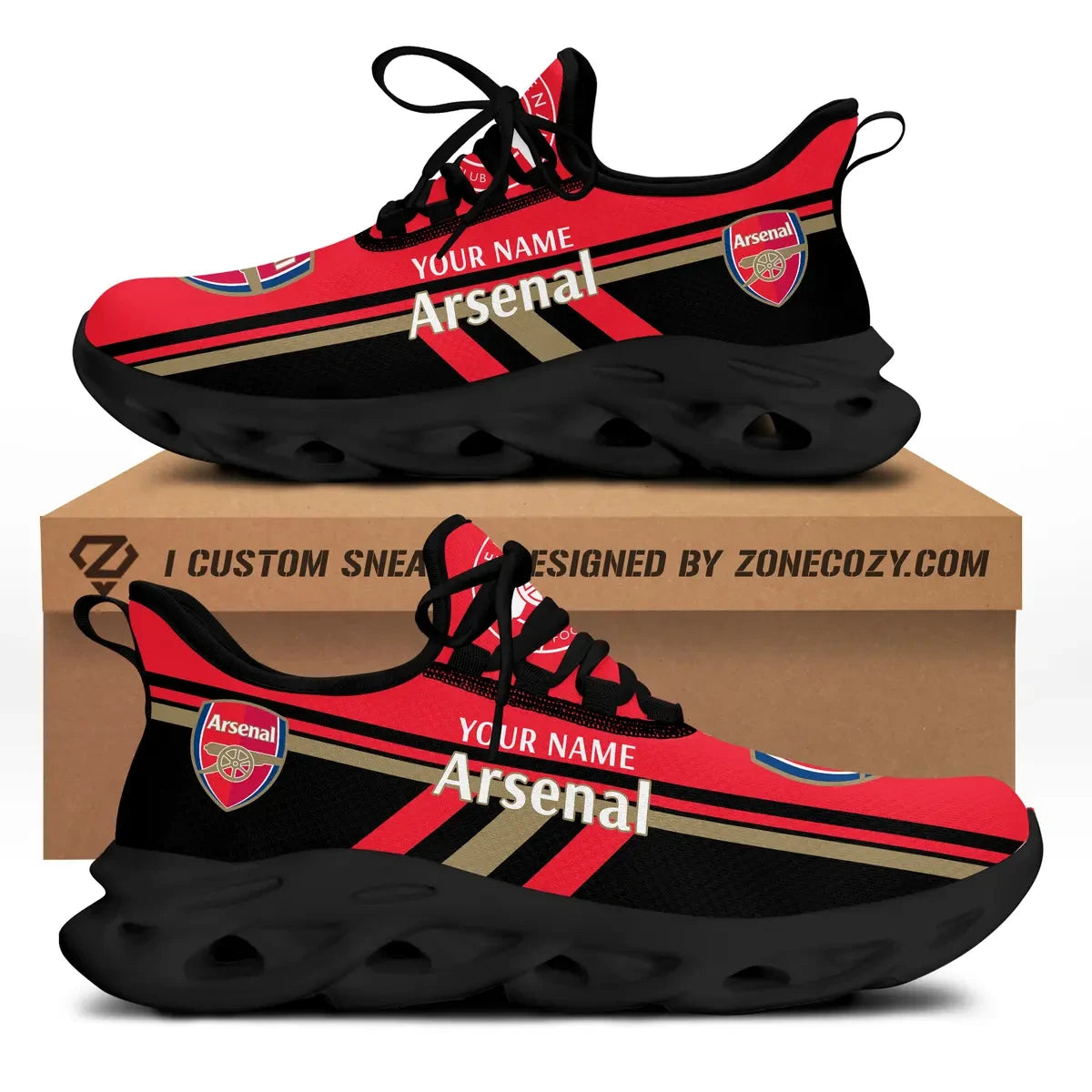 Personalized Arsenal Q2 Chunky Custom Sneaker Q301001