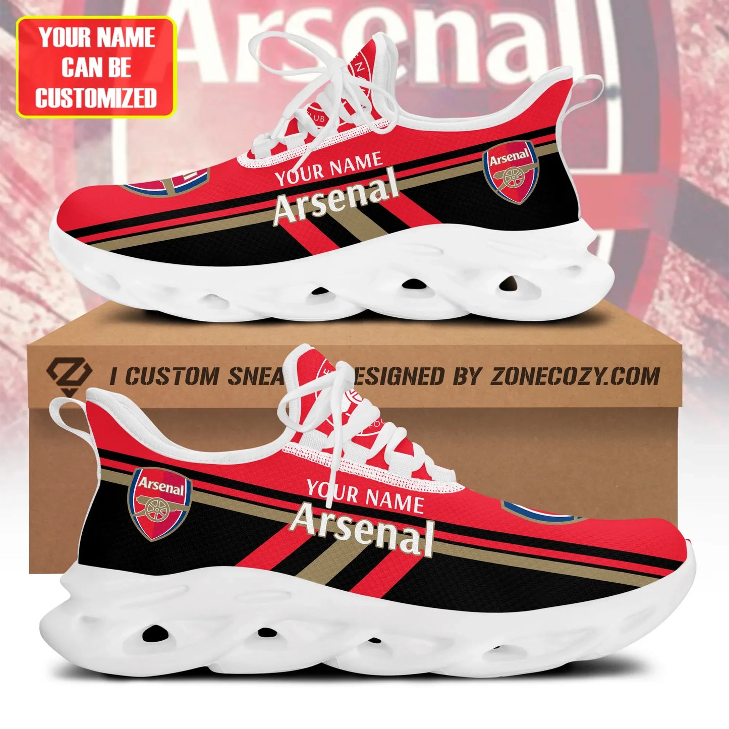 Personalized Arsenal Q2 Chunky Custom Sneaker Q301001