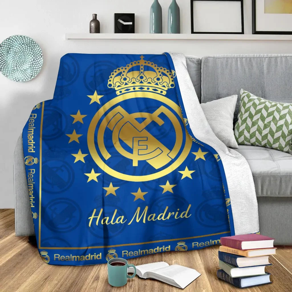 Real Madrid 3D Fleece Blanket S311003