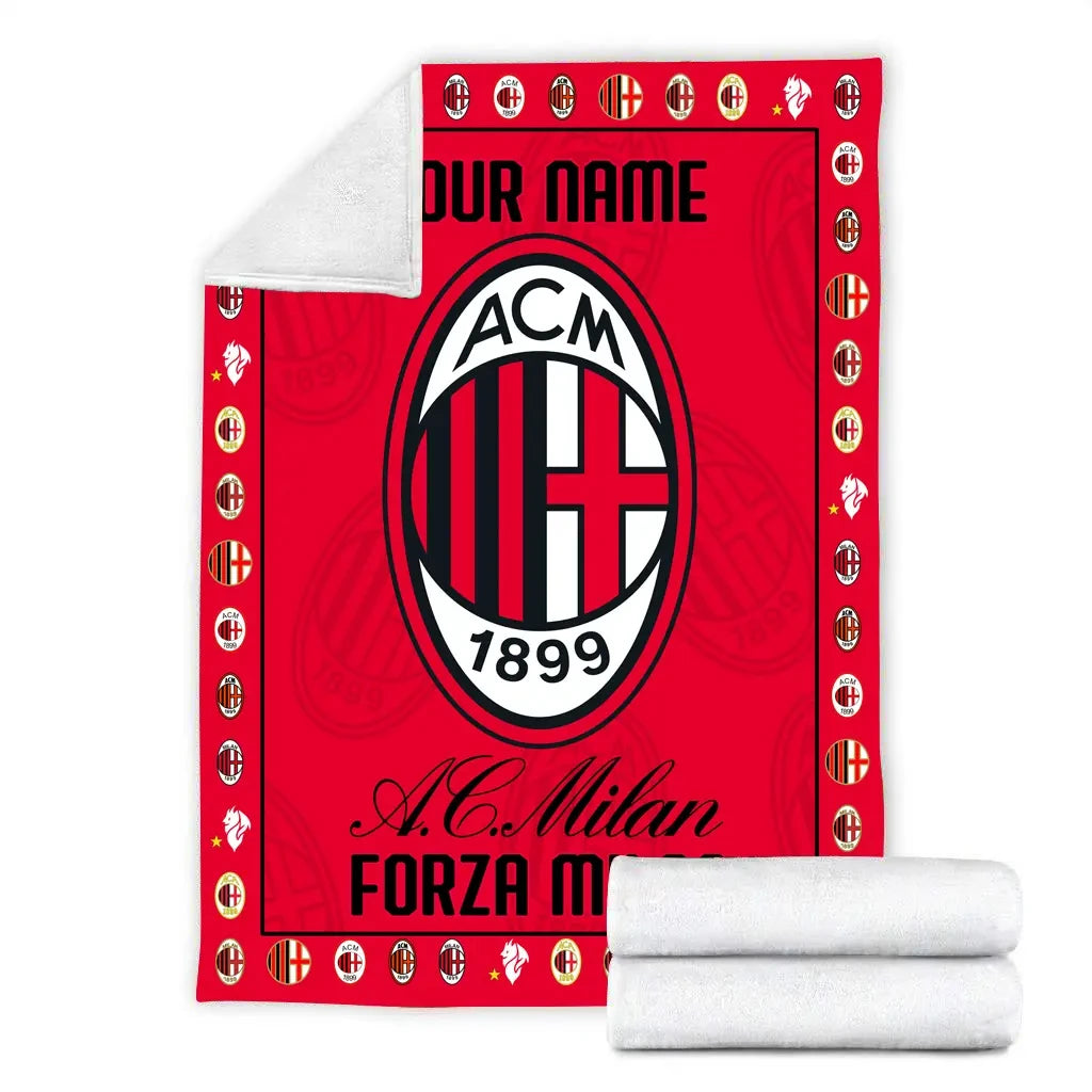 AC Milan 3D Fleece Blanket Q311002
