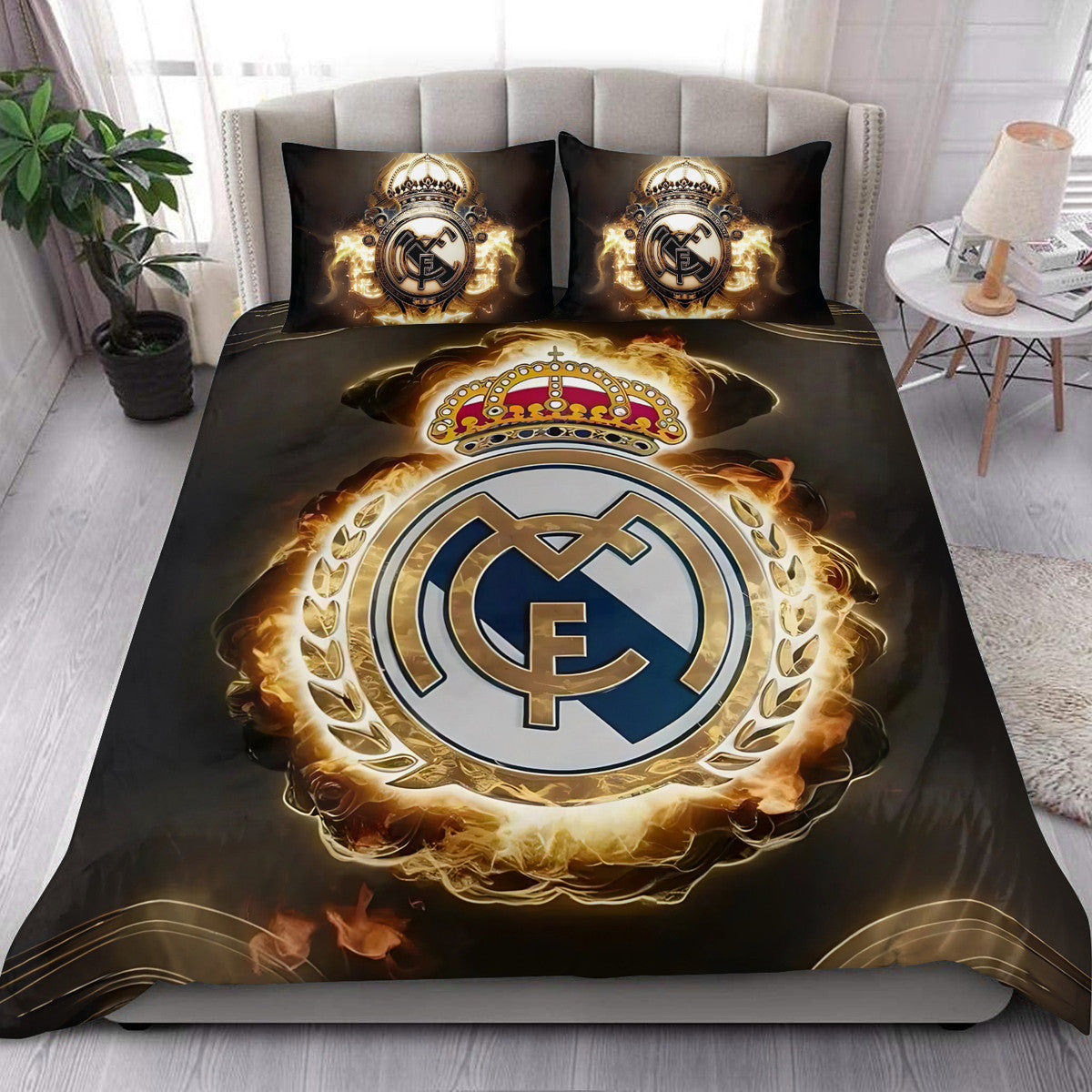 Real Madrid All Over Printed Bedding Set S311004
