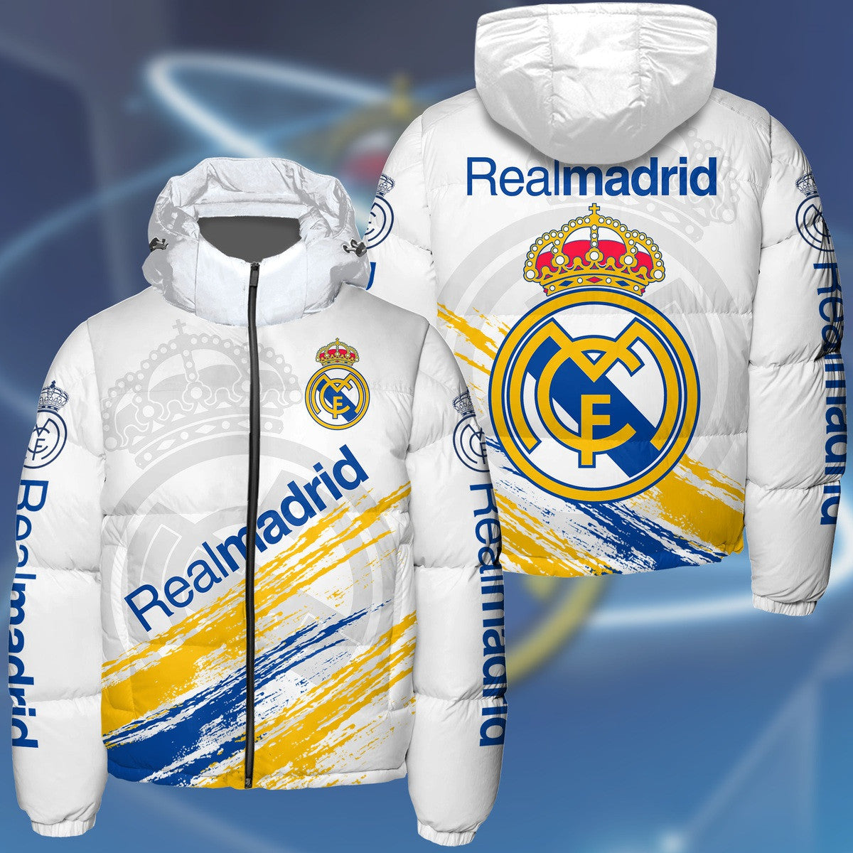 Real Madrid Puffer Thermal Stand Collar Jacket V2 QB311008