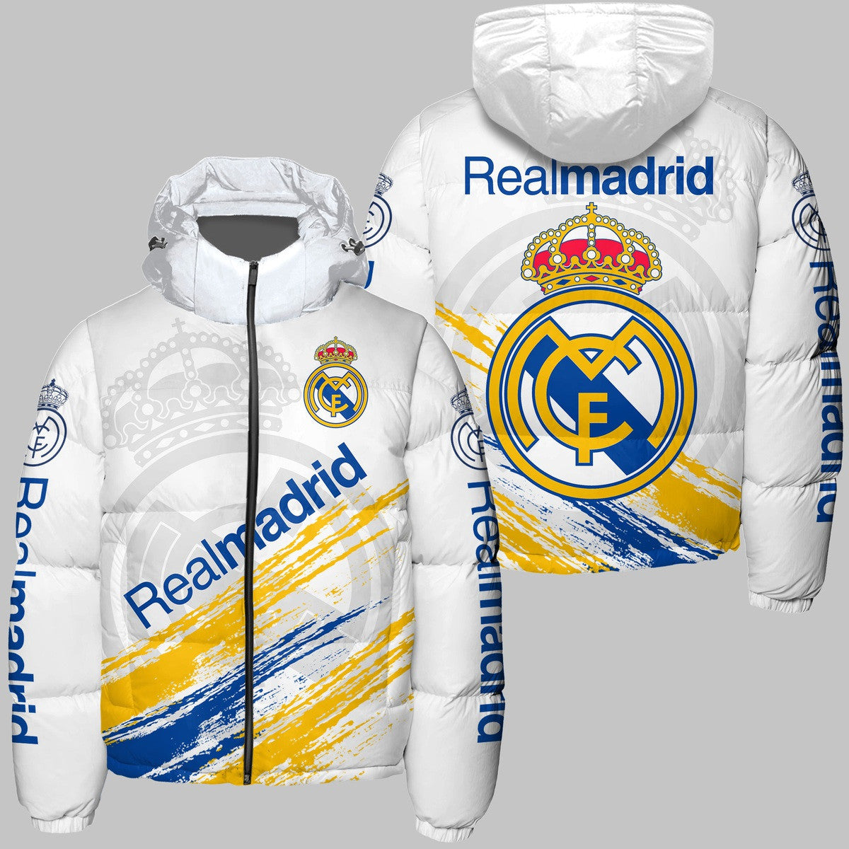 Real Madrid Puffer Thermal Stand Collar Jacket V2 QB311008