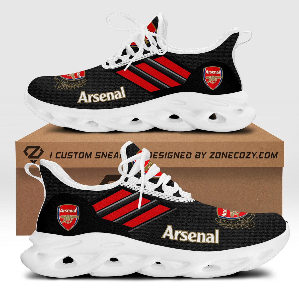 Arsenal V2 Chunky Custom Sneaker S011108