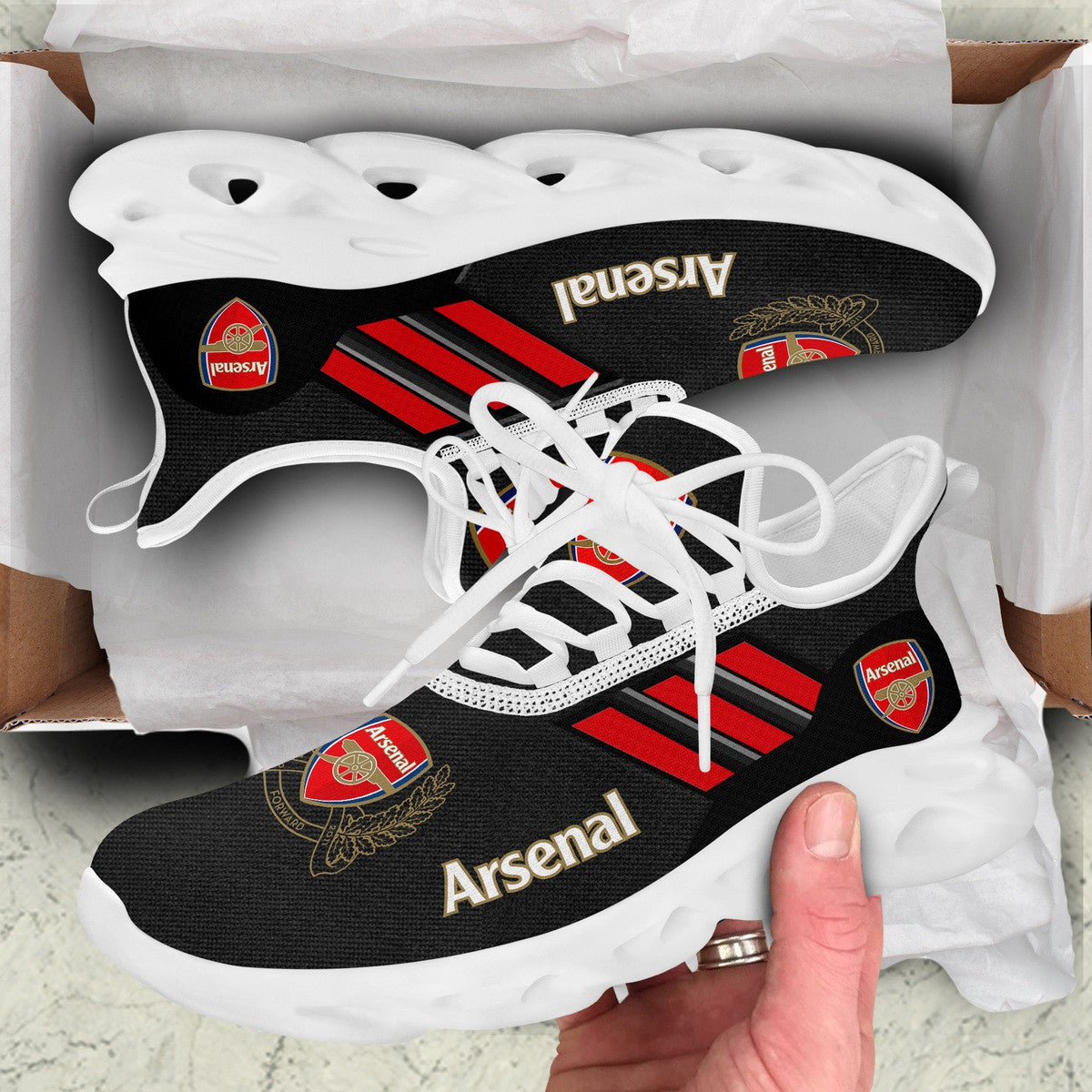Arsenal V2 Chunky Custom Sneaker S011108
