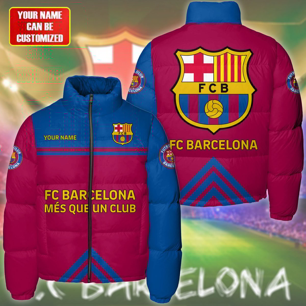 Barca Puffer Thermal Stand Collar Jacket QB041104