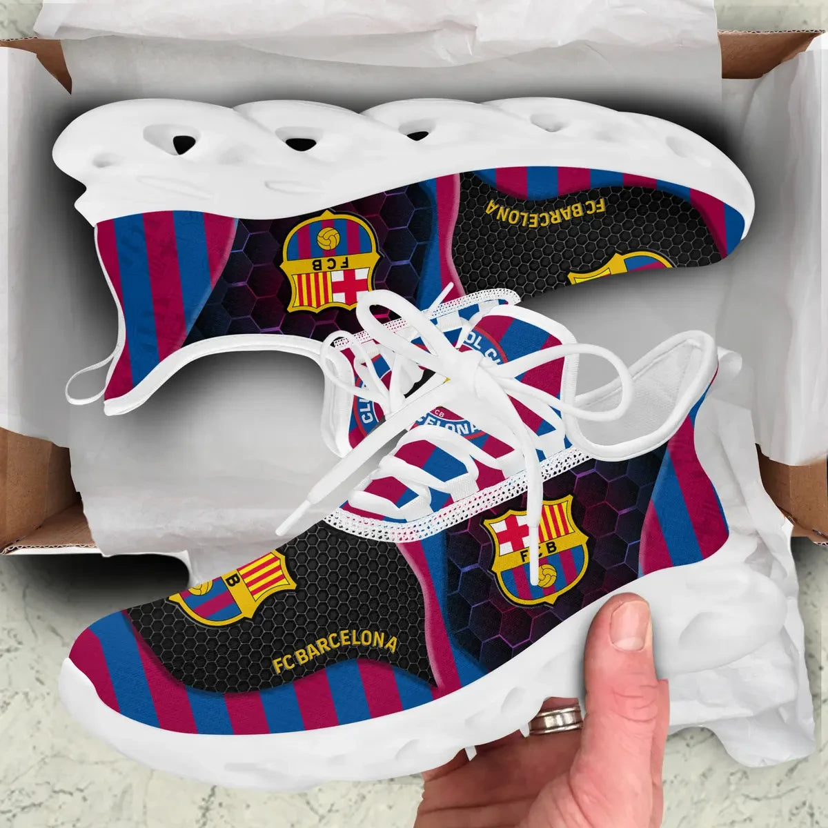Barça Q9 Clunky Custom Sneaker Q021101