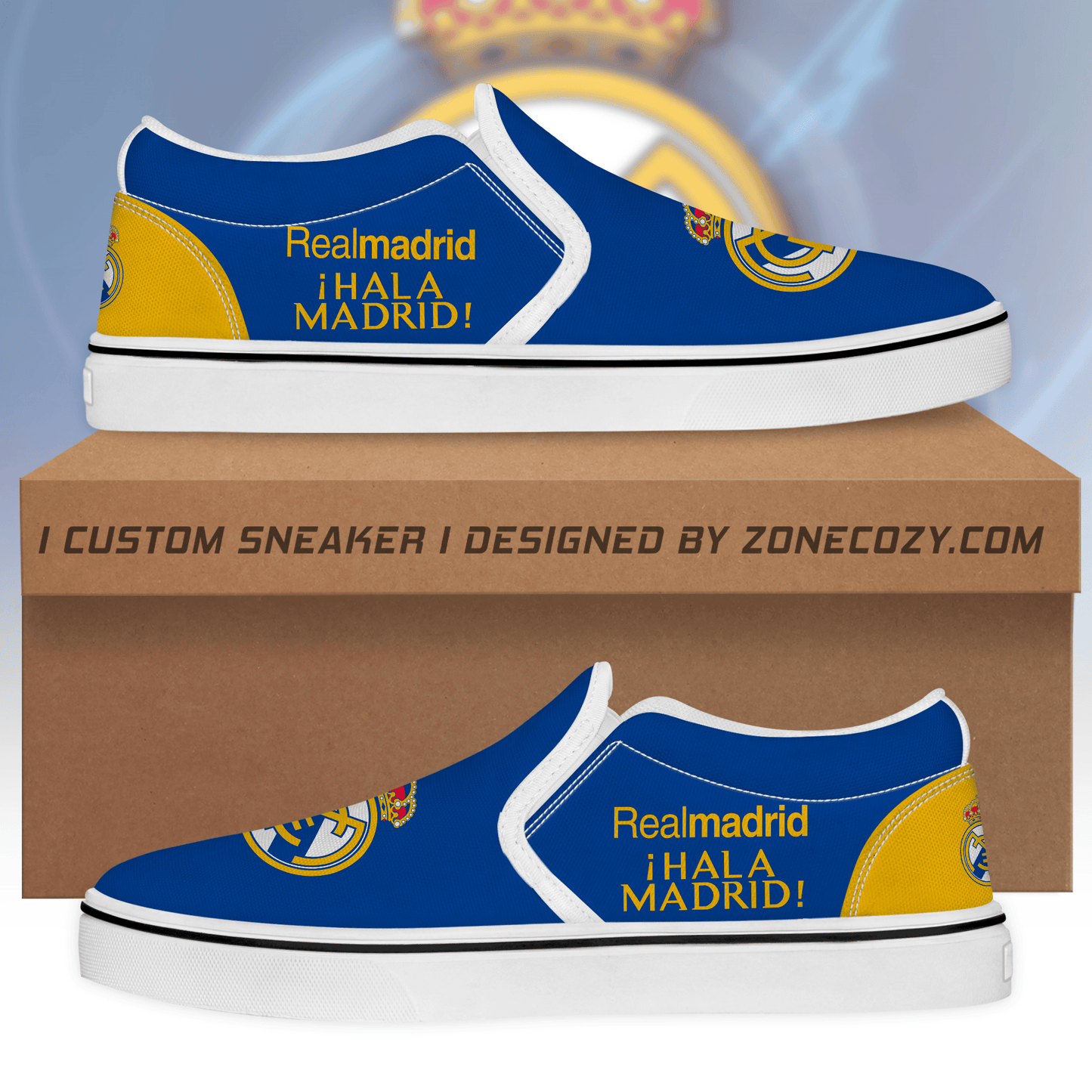 Real Madrid 3D Slip On Sneaker S041106