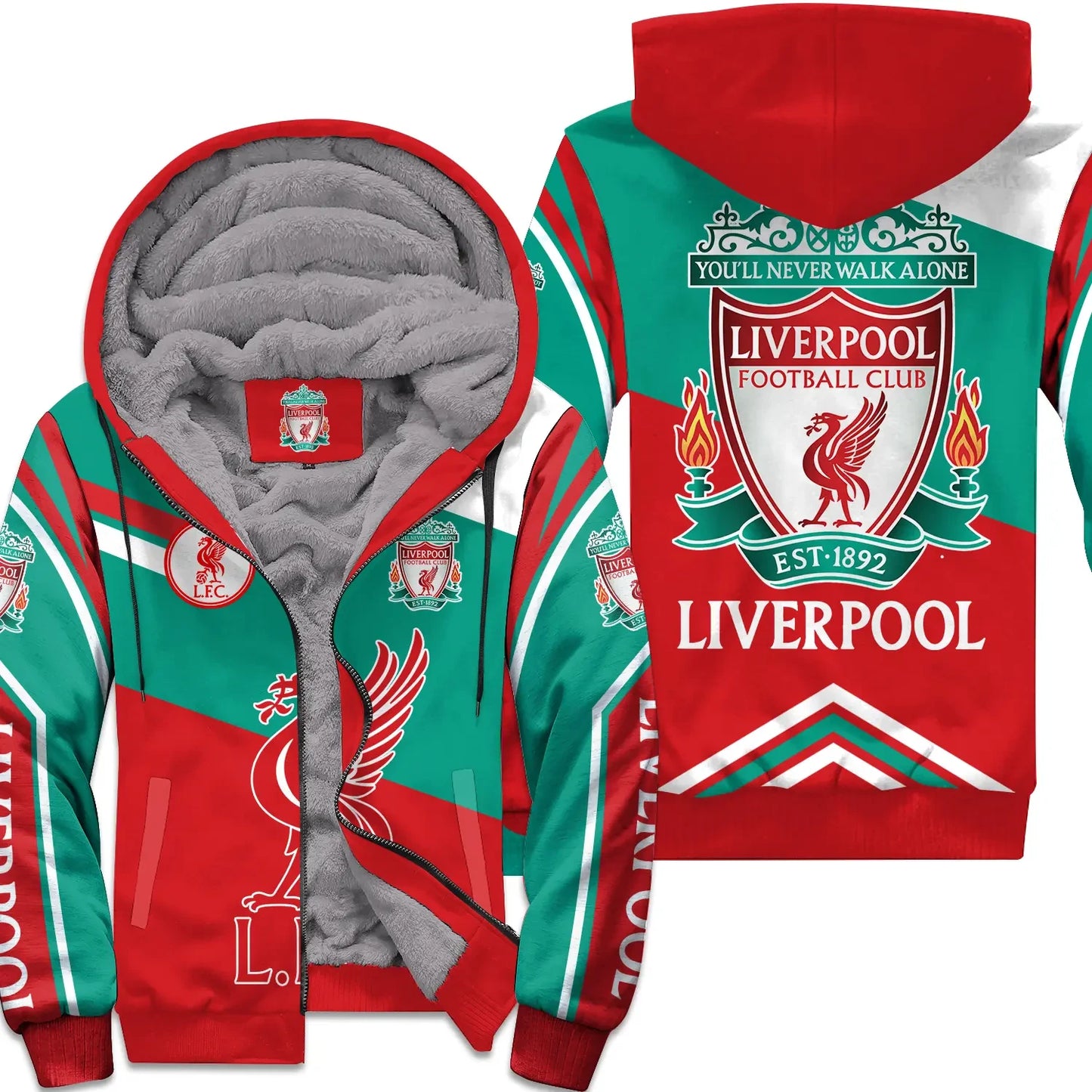 Personalized Liverpool Fleece 3D All Over Printed Unisex Shirt QB061105