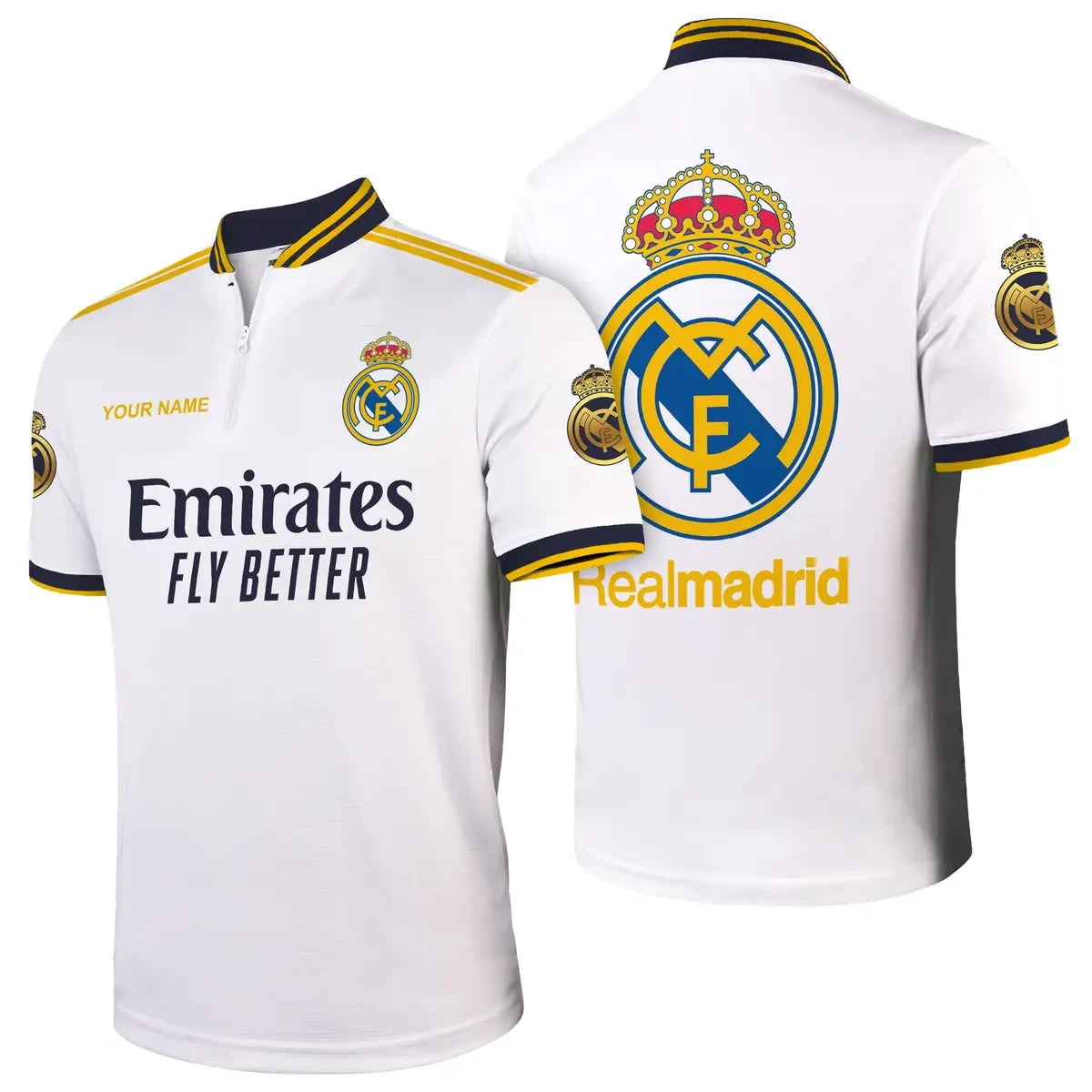 Personalized Real Madrid 3D Full Printing Set , Real Madrid Shirt ,Real Madrid Shirt , Hoodie , Short ,Polo ,hawaii , ... Q071102