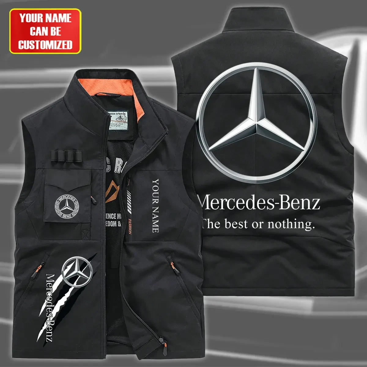 Personalized Merc Colts Fishing Vest P061105