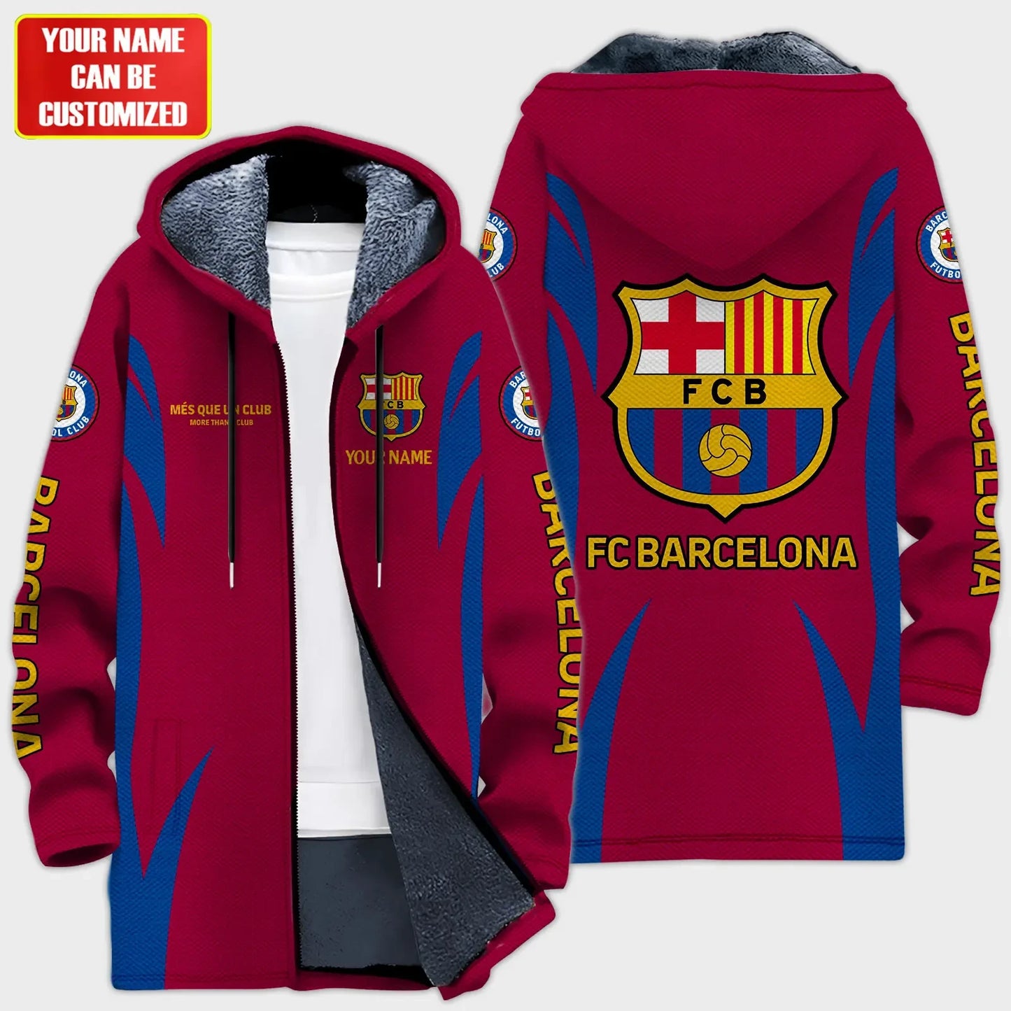 Barça Fleece Wind Jacket Q061105