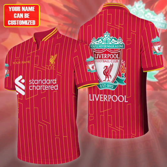 Personalized Liverpool Outfits 3D Full Printing Set , Liverpool Shirt , Liverpool Shirt , Hoodie , Short ,Polo ,hawaii , ... Q071104