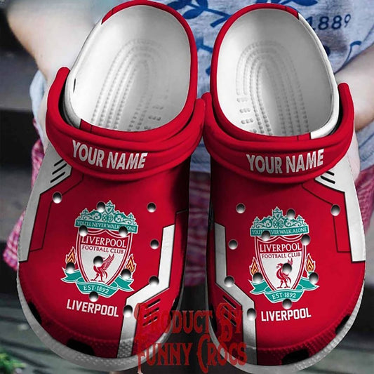 Personalized Liverpool FC 3D Clog Shoes