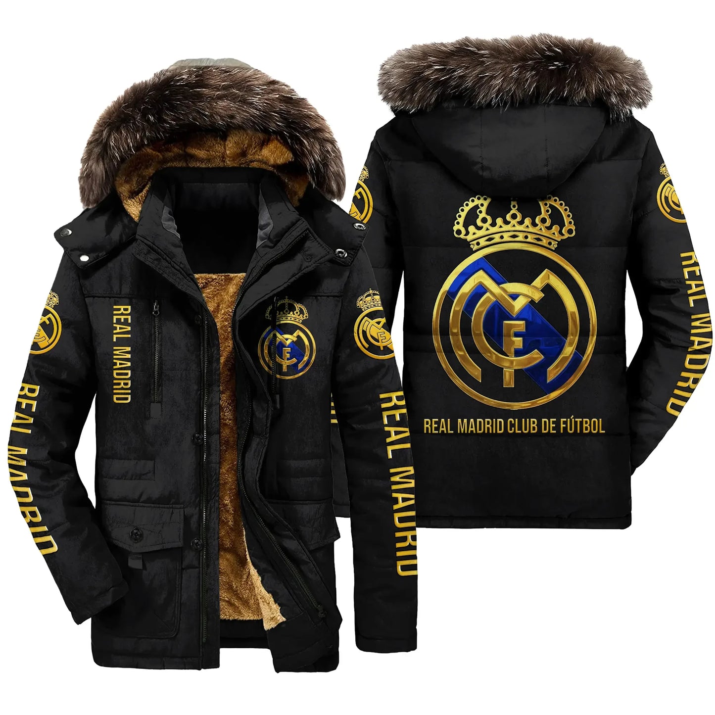 Real Madrid Parka Winter Jacket S121107