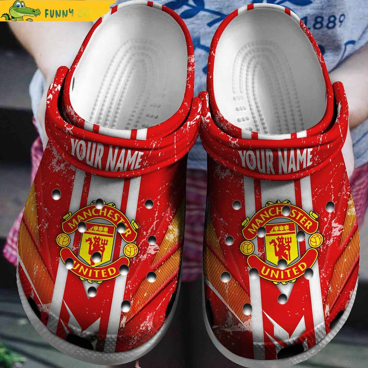 Personalized Manchester United V4 3D Clog