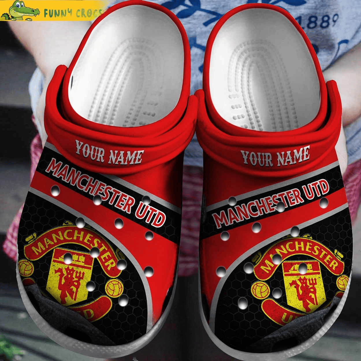 Personalized Manchester United V5 3D Clog Q201114