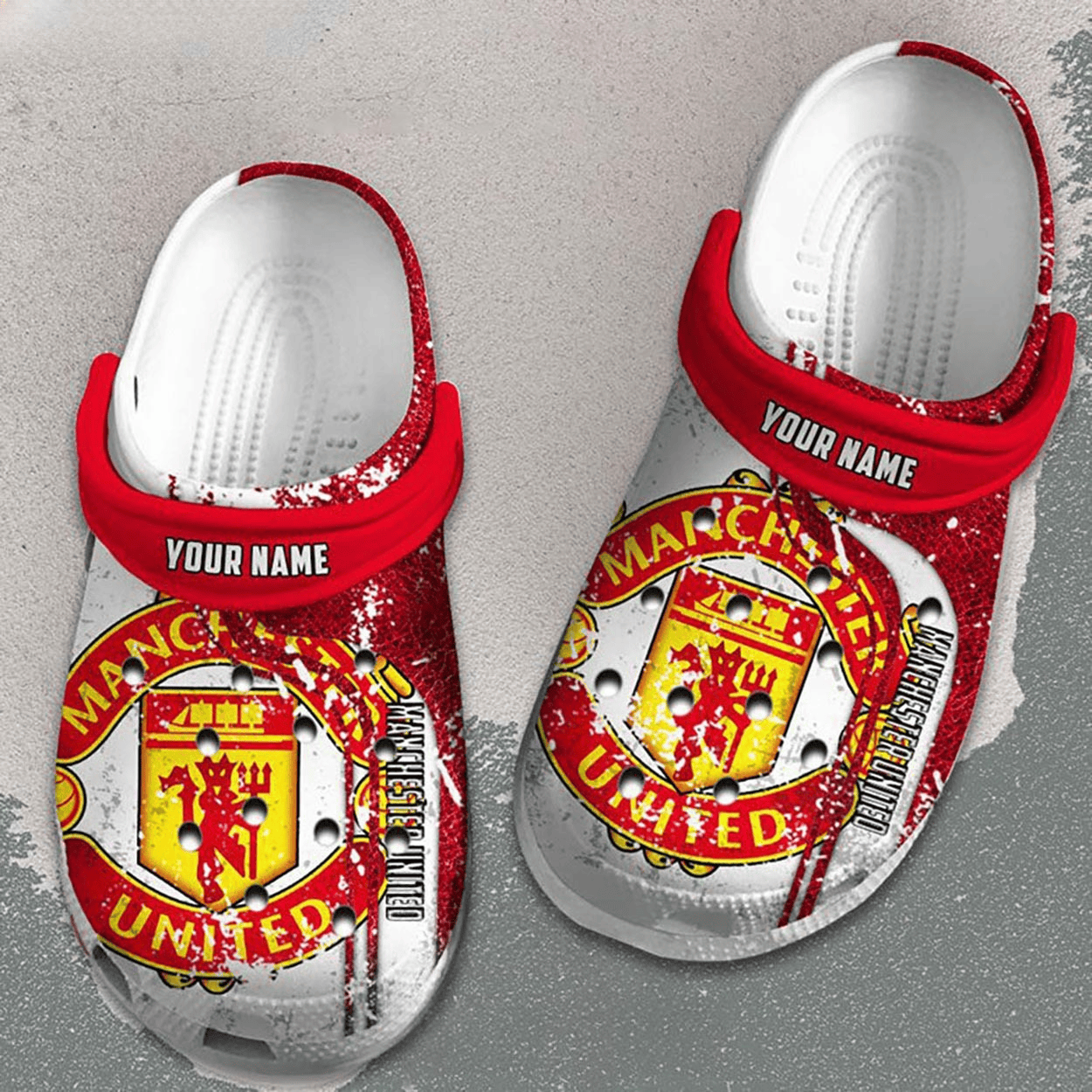 Personalized Manchester United V6 3D Clog