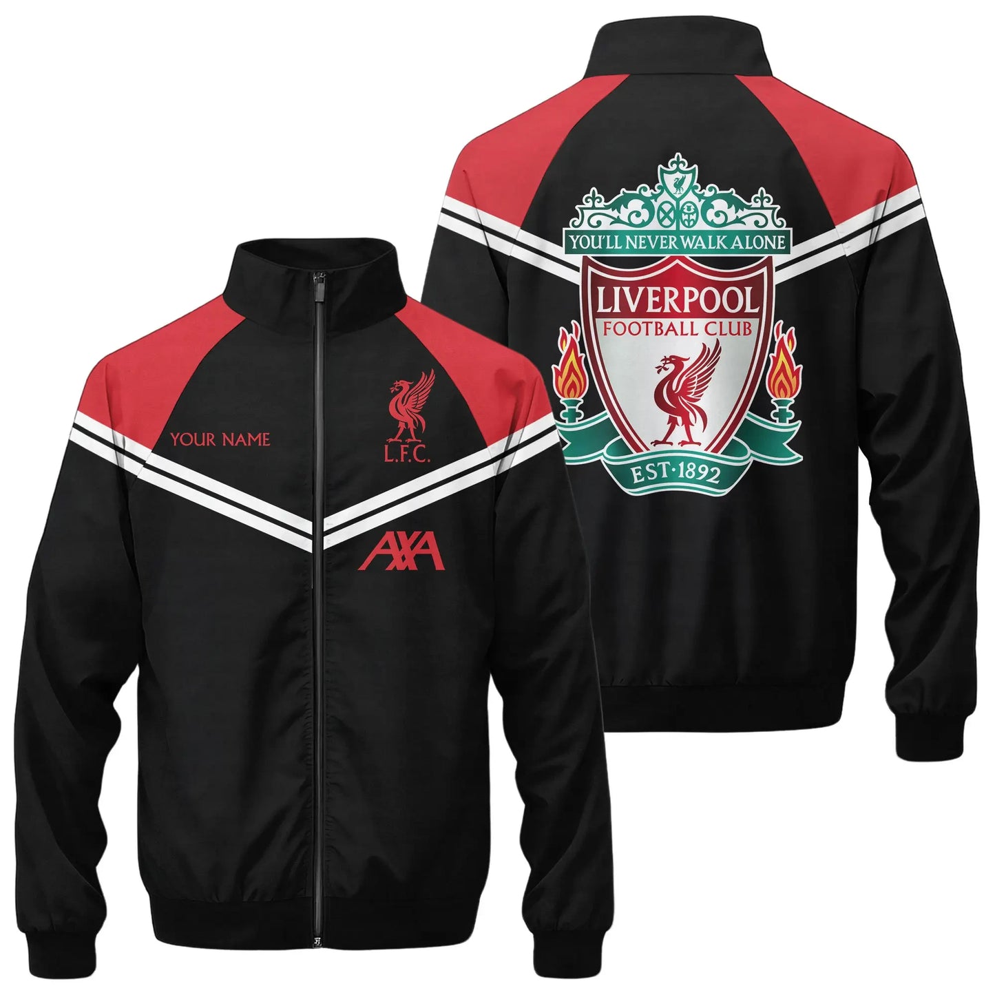 Liverpool Zipper Stand Collar Jacket V2 S141102