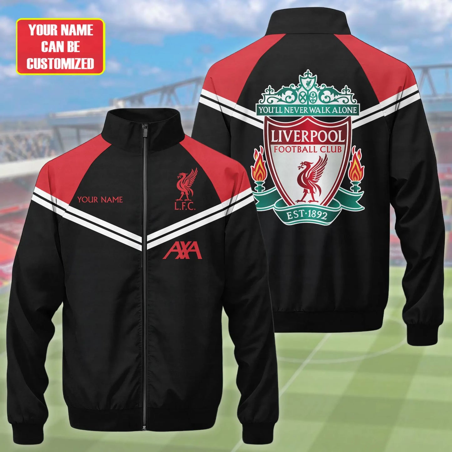 Liverpool Zipper Stand Collar Jacket V2 S141102
