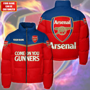 Arsenal Puffer Thermal Stand Collar 3D Jacket QB251008