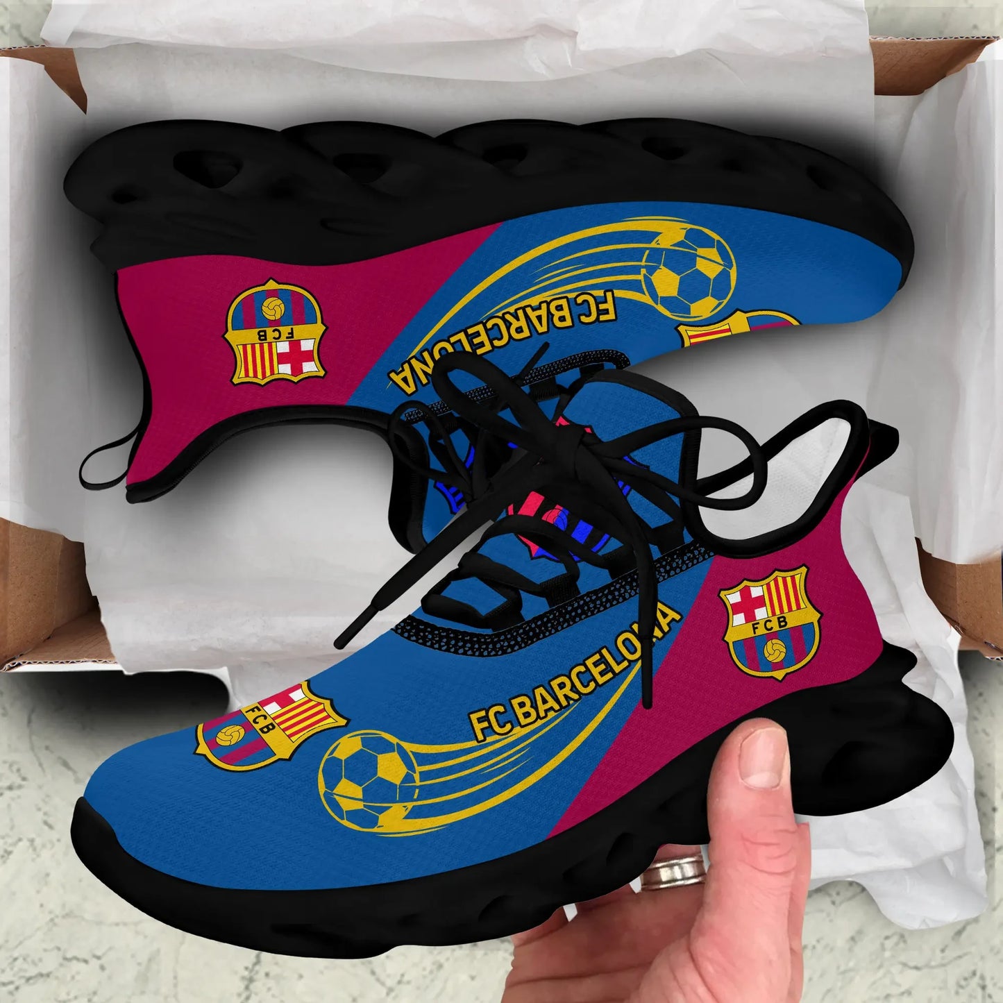 Barça Q10 Clunky Custom Sneaker Q181101