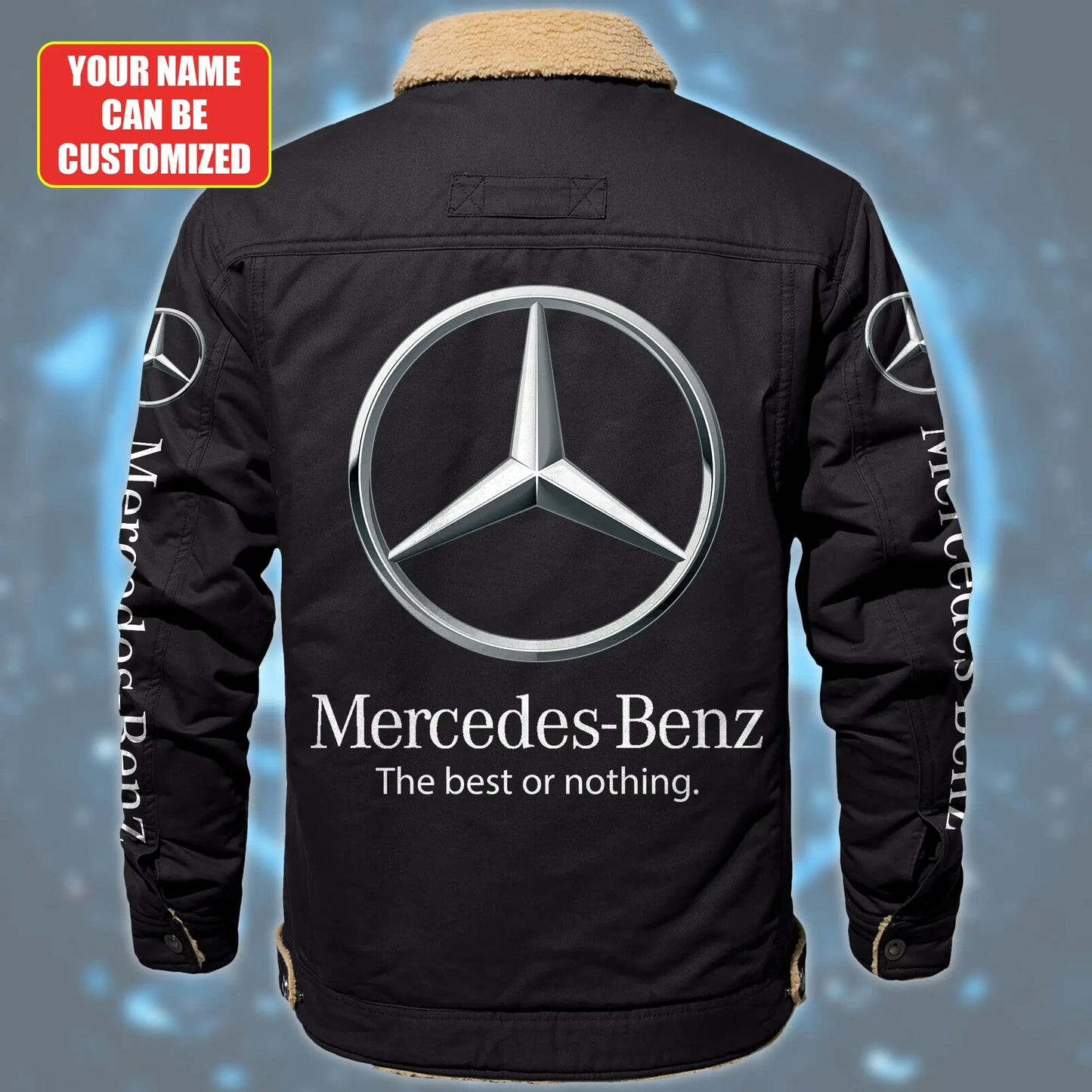 Personalized Merc Fleece Thermal Cotton Jacket S161106