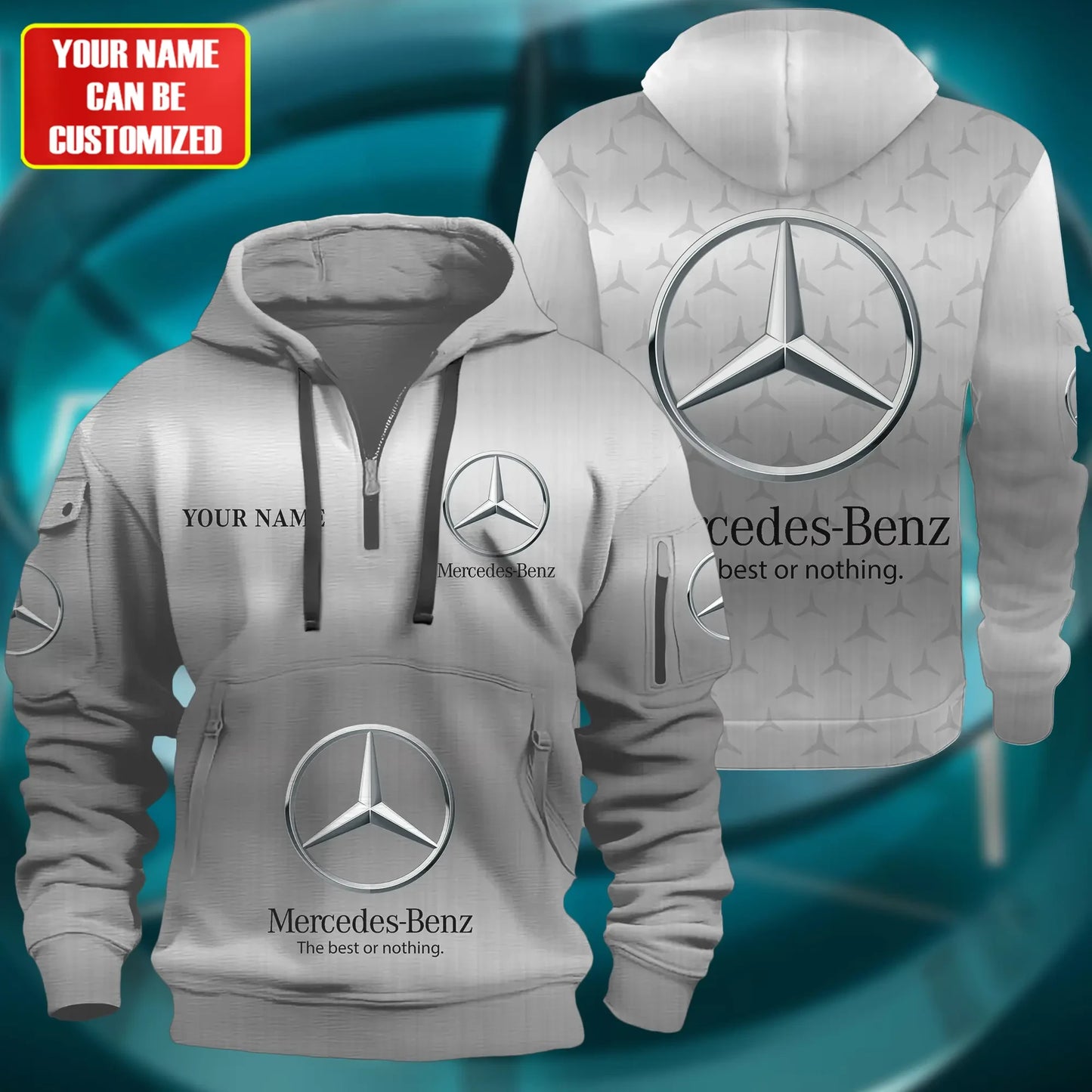 Personalized Merc 3D Zip-Hoodie Cotton Jacket