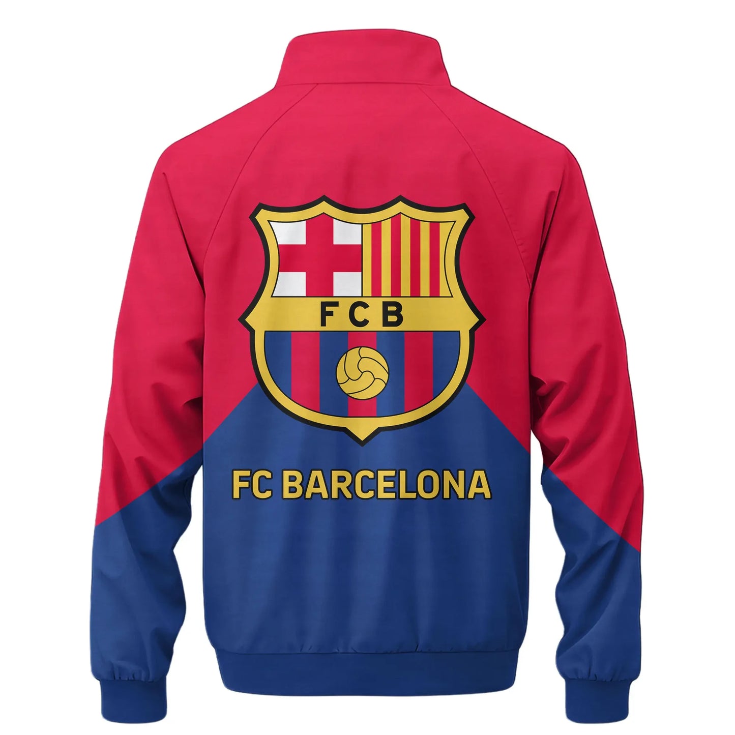 Barcelona FC Zipper Stand Collar Jacket