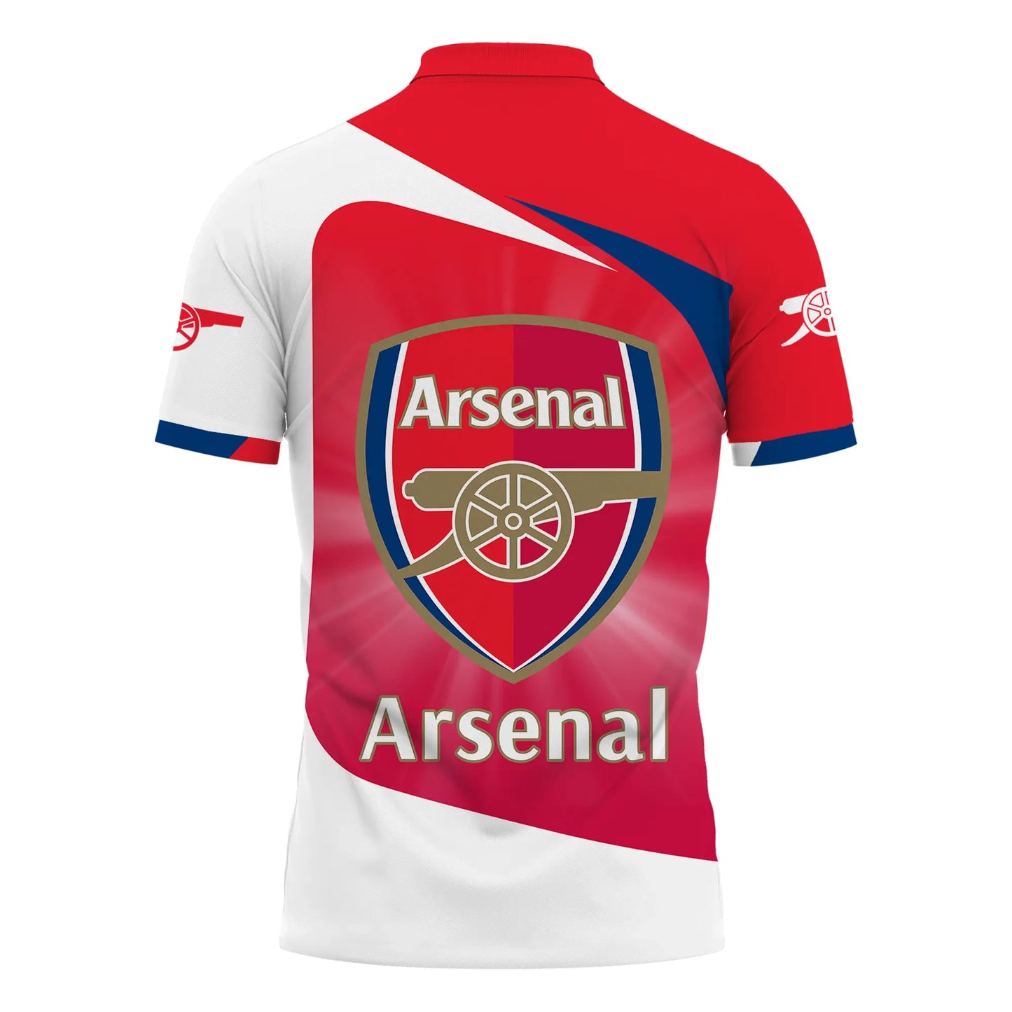 Personalized Arsenal 3D Full Printing Set , Arsenal Shirt , Zipper Polo, Hoodie , Short , Polo ,hawaii