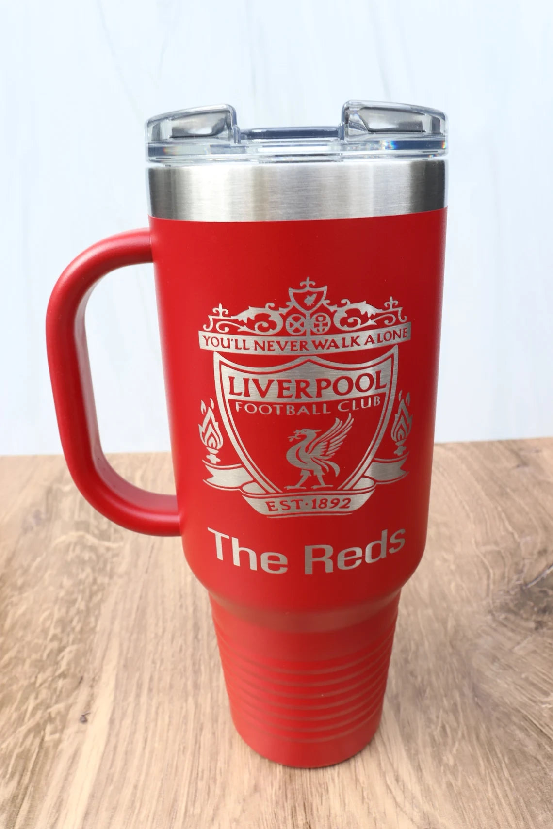Liverpool Engraved Stainless Tumbler 40oz Cup