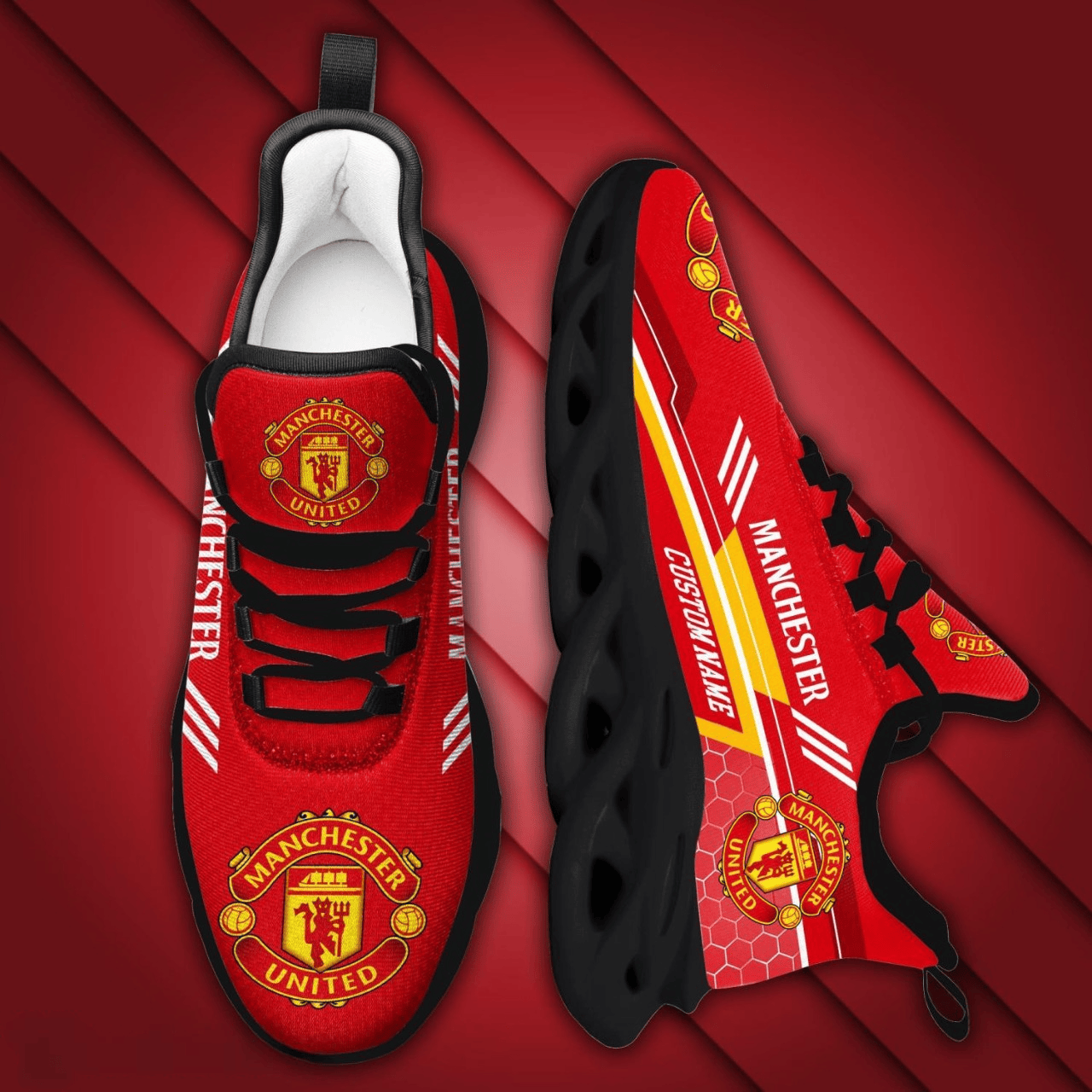 Personalized Manchester United Clunky Custom Sneaker