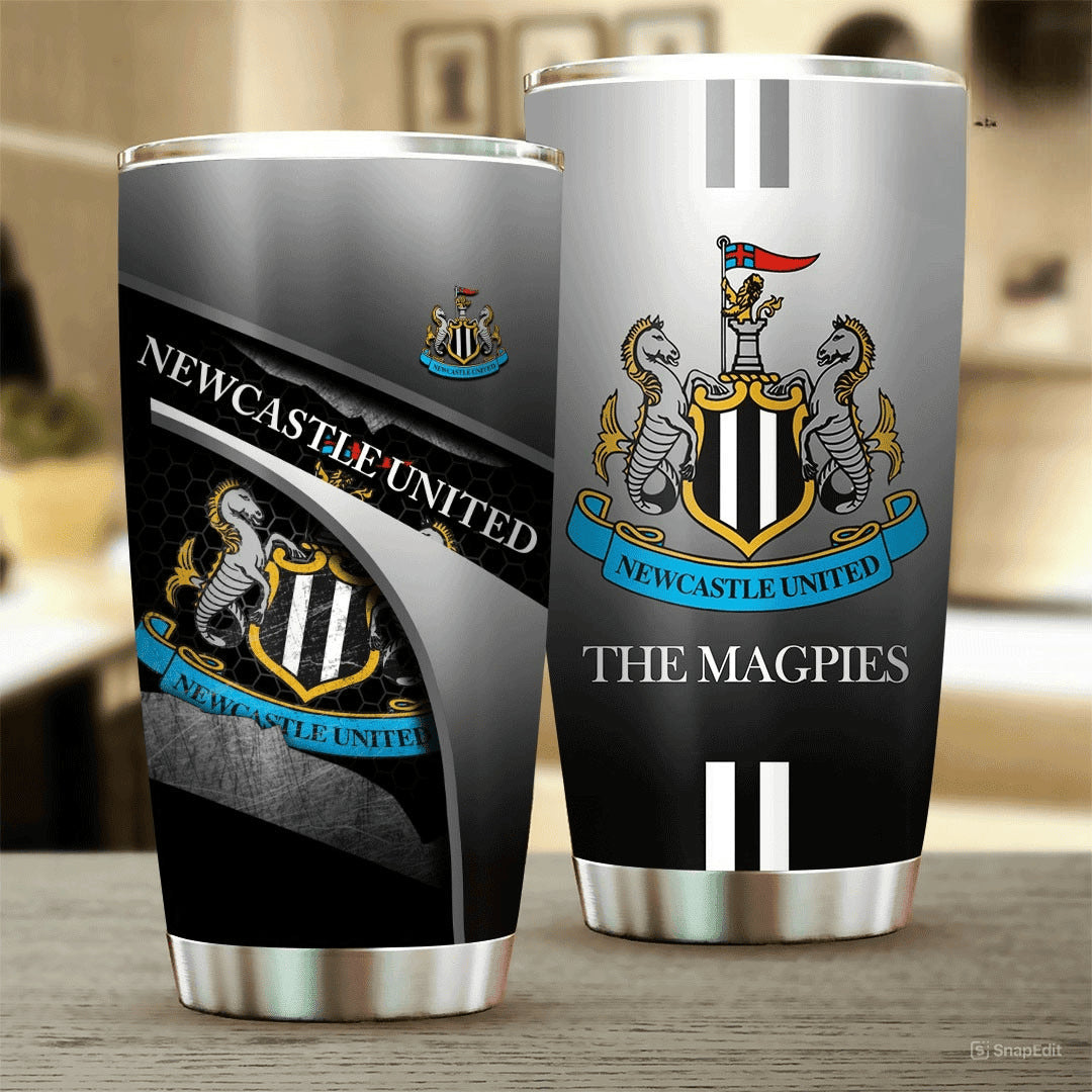 Newcastle United Stainless Tumbler 20oz 30oz Cup V3