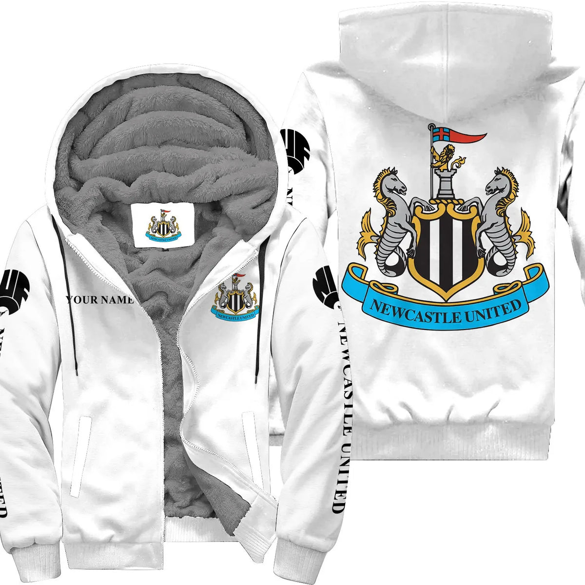 Personalized Newcastle United Fleece 3D All Over Printed Unisex Shirt