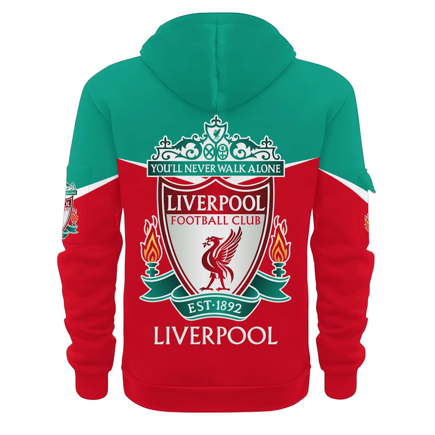 Personalized Liverpool Q3 3D Zip-Hoodie Cotton Jacket