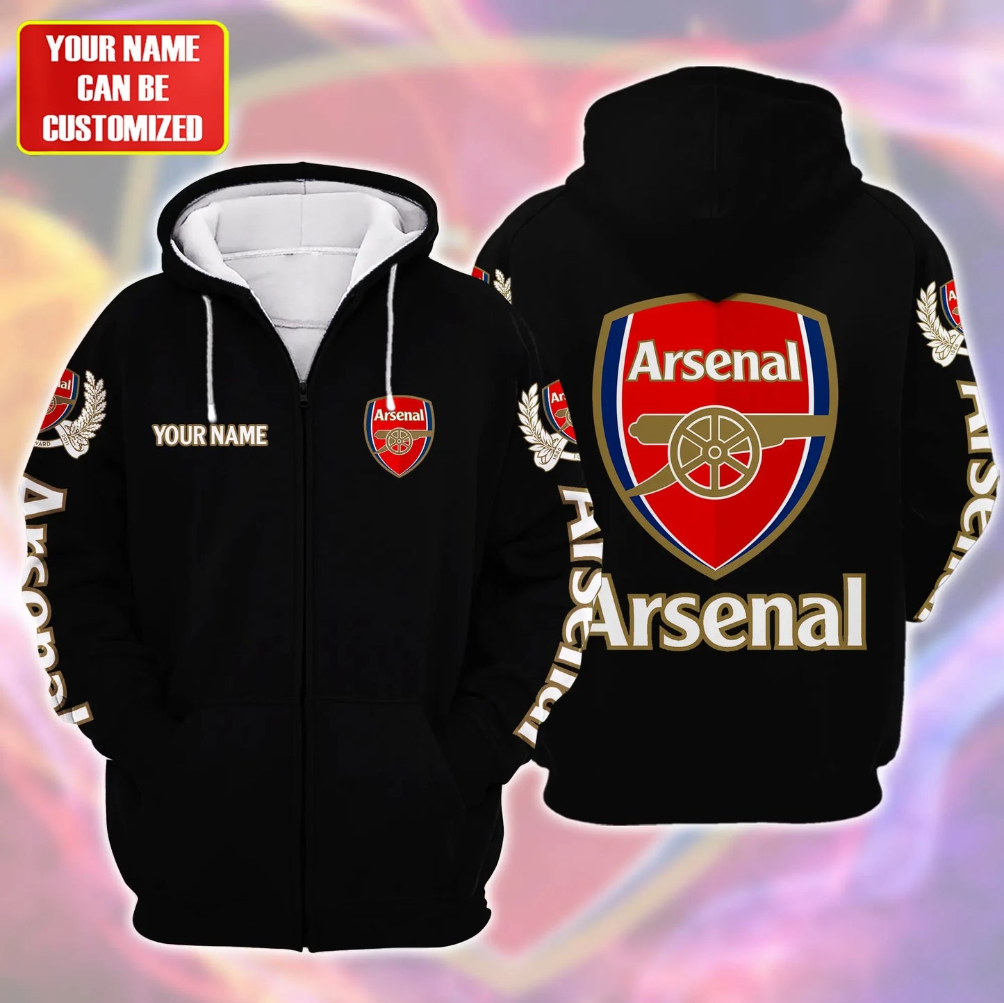 Personalized Arsenal Fleece 3D All Over Printed Unisex Shirt