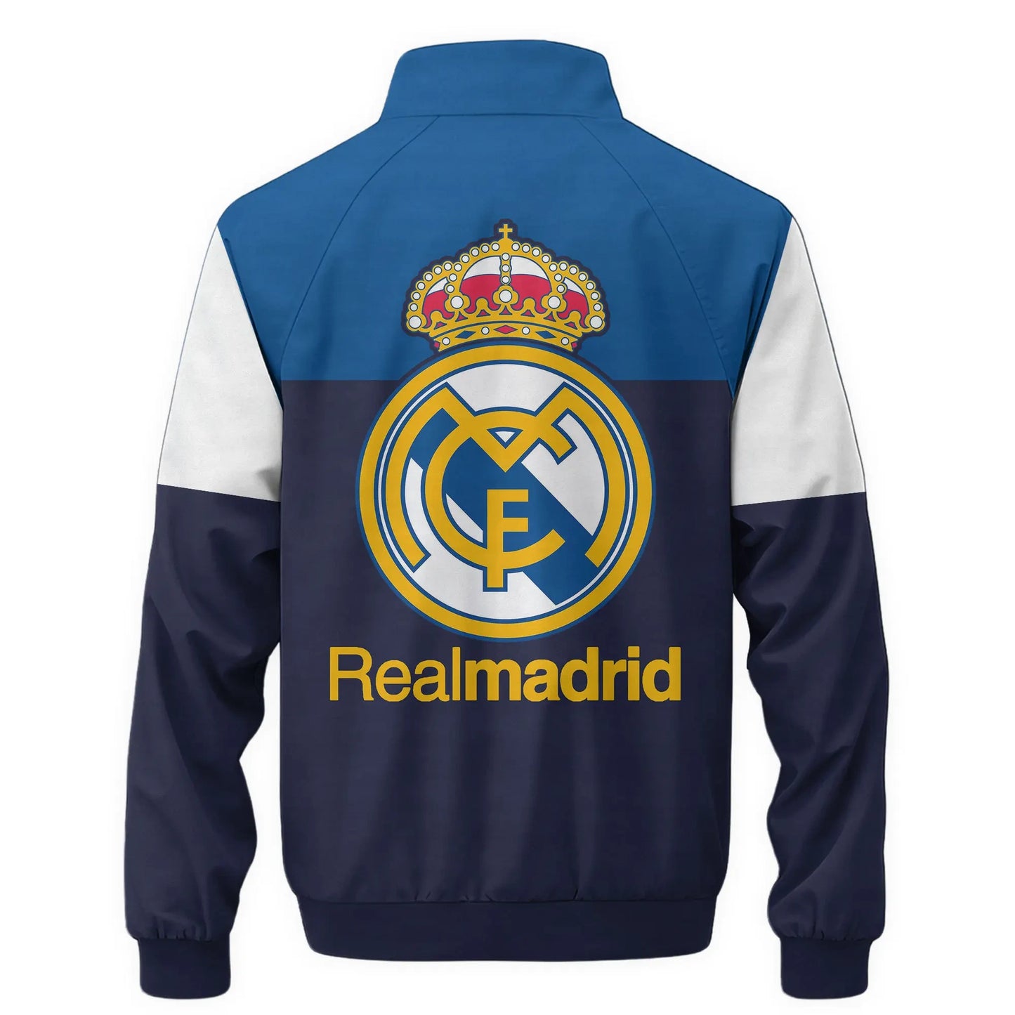 Real Madrid Zipper Stand Collar Jacket V3