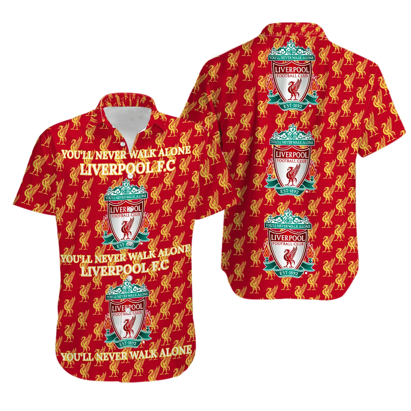 Liverpool Q5 Tropical Hawaii Shirt Beach Short