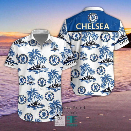 Chelsea Tropical Hawaii Shirt Beach Short V5