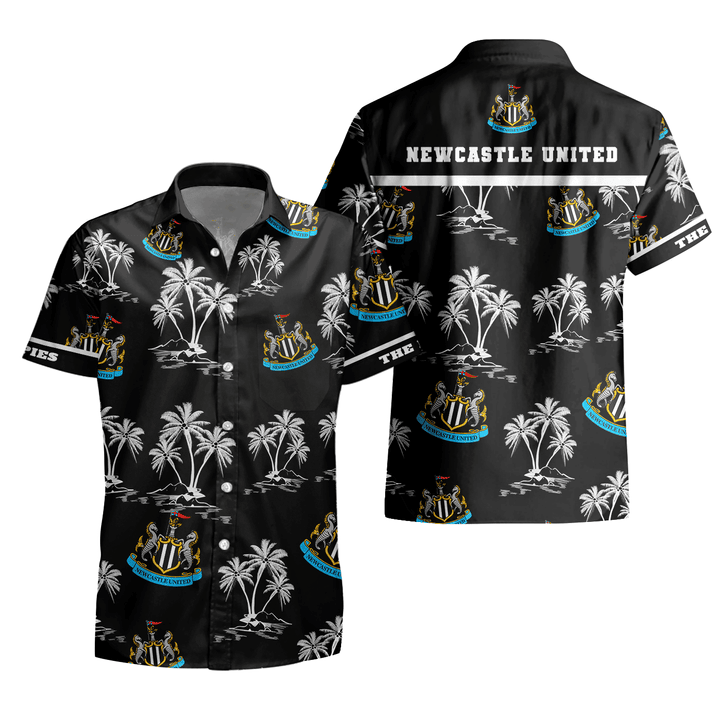 Newcastle United Tropical Hawaii Shirt Beach Short V16