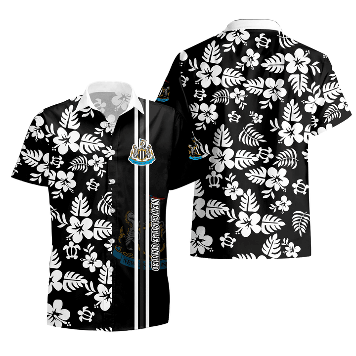 Newcastle United Tropical Hawaii Shirt Beach Short V18