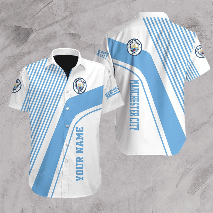 Manchester City Tropical Hawaii Shirt Beach Short V7