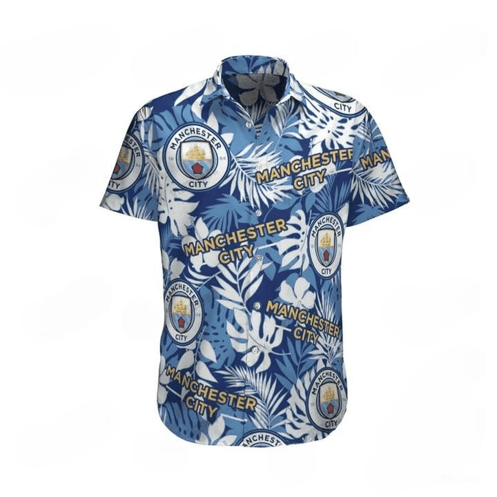 Manchester City Tropical Hawaii Shirt Beach Short V14