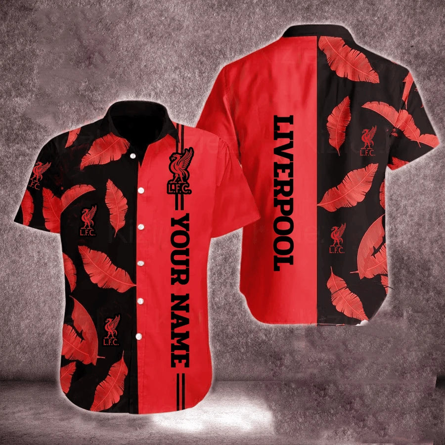 Liverpool Tropical Hawaii Shirt Beach Short V3