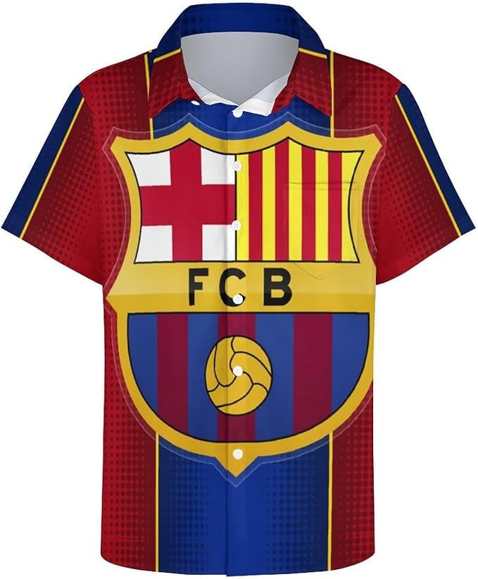 Barça Q2 Tropical Hawaii Shirt Beach Short