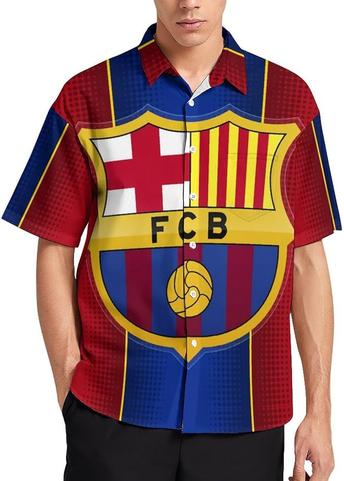 Barça Q2 Tropical Hawaii Shirt Beach Short