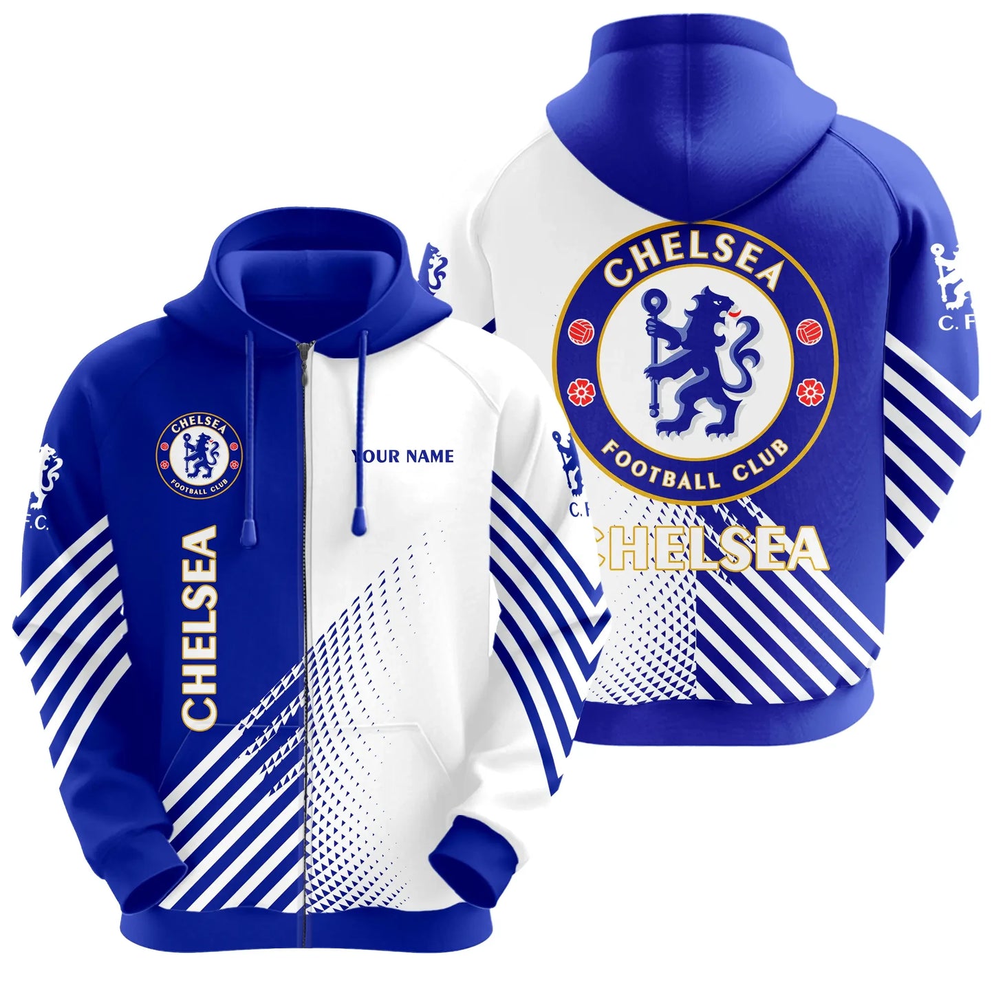 Personalized Chelsea Q2 3D All over Printed Hoodie and Sweatpants set