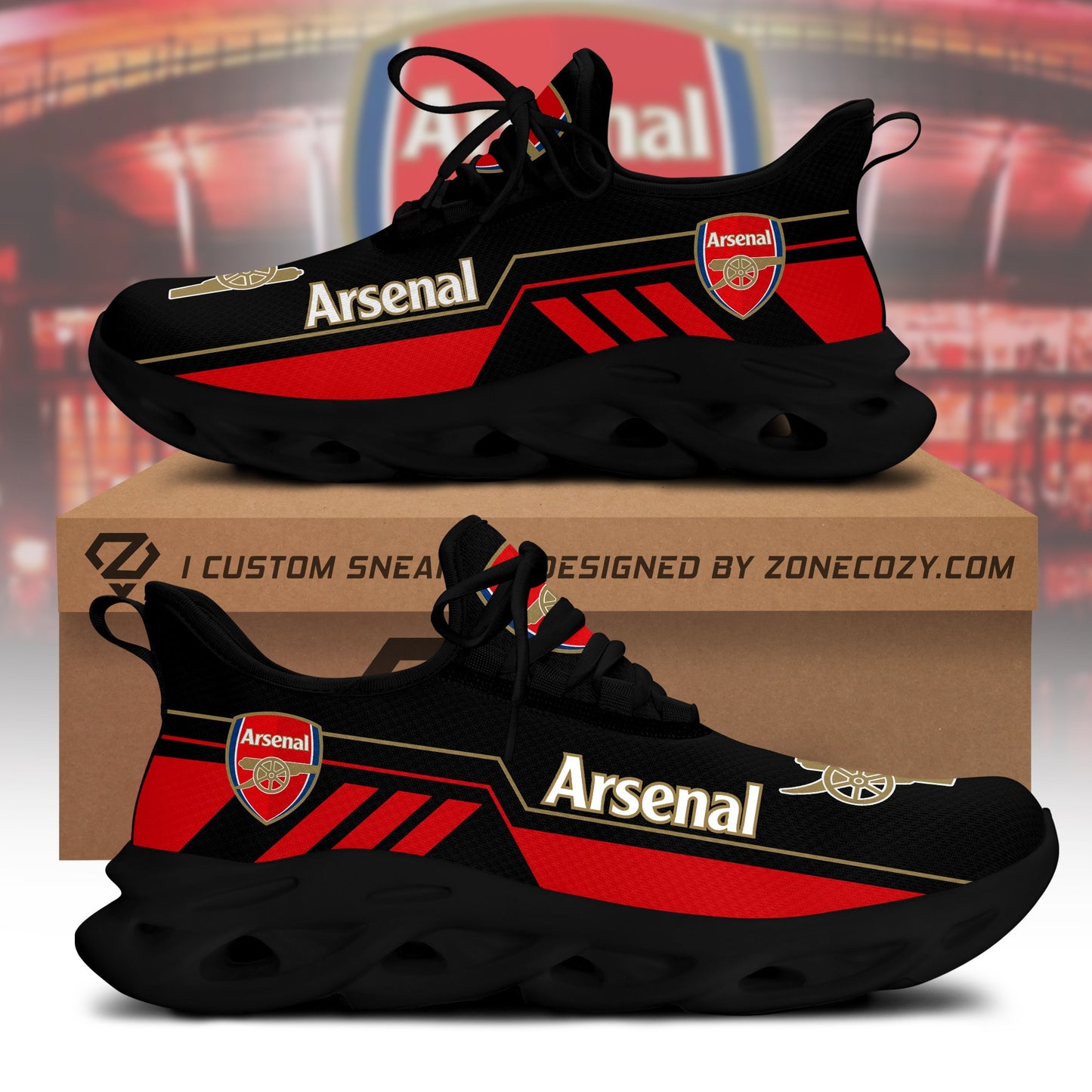 Arsenal V4 Chunky Custom Sneaker