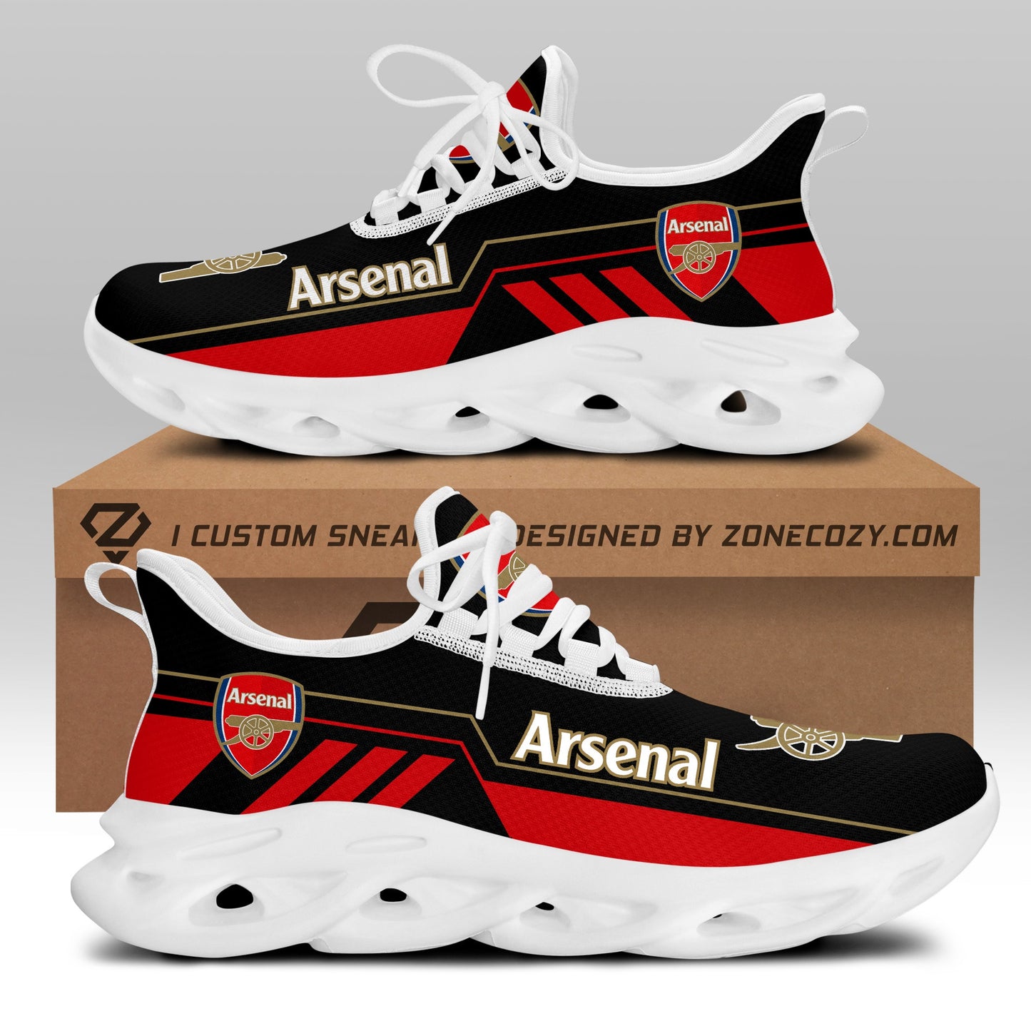 Arsenal V4 Chunky Custom Sneaker