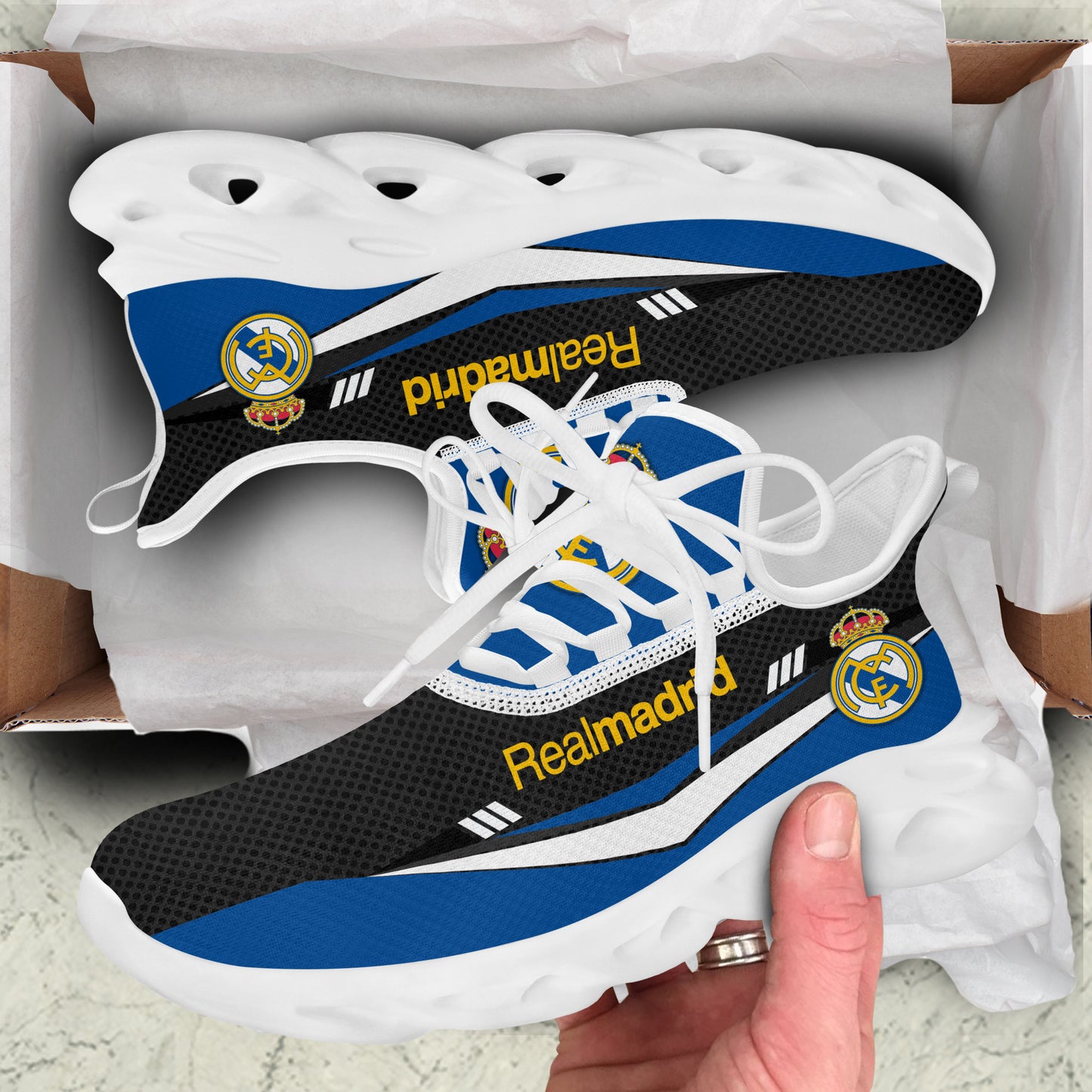 Personalized Real Madrid Q10 Chunky Custom Sneaker